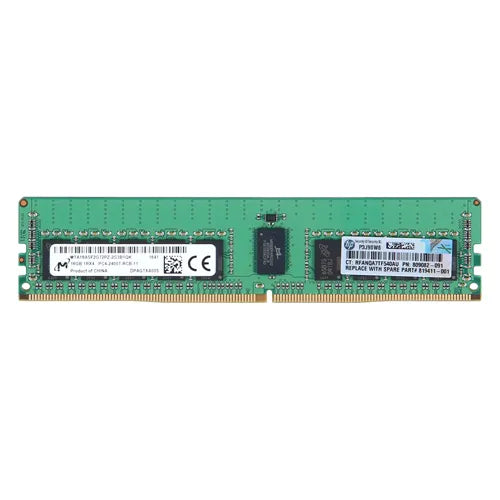 819411-001-OEM OEM 16GB DDR4-2400MHz PC4-19200 ECC Registered RDIMM CL17 1Rx4 1.2V 288-Pin  Memory Module