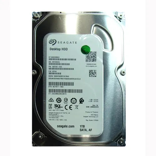 827977-002 HP 1TB 7200RPM SATA 6Gb/s LFF 3.5-Inch Hard Drive
