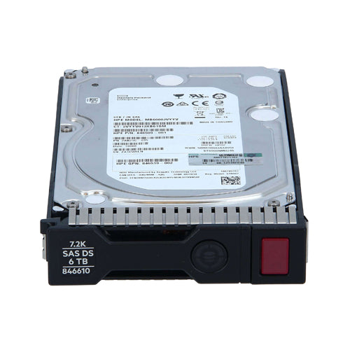 846610-001 HP 6TB 7200RPM SAS 12Gb/s Hot-Pluggable 512n 3.5-Inch Midline Hard Drive for G10 ProLiant Servers