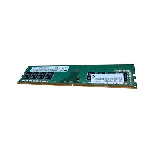 854913-001 - HP 8GB DDR4-2400MHz PC4-19200 non-ECC Unbuffered CL17 288-Pin DIMM 1.2V Single Rank Memory Module