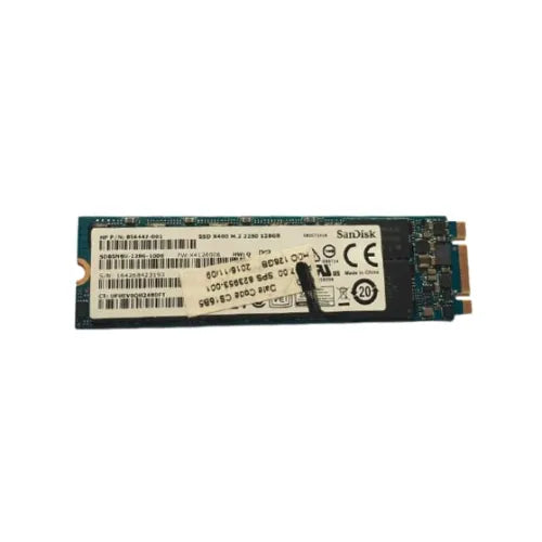 856447-001-GEN-HP 128GB M.2 2280 TLC 6Gb/s SATA Solid State Drive
