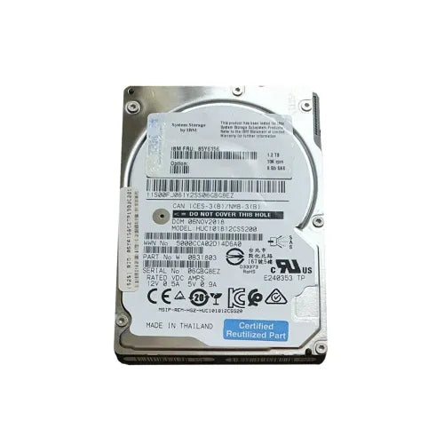 85Y6156-RFB - IBM 1.2TB 10000RPM SAS 6Gb/s 2.5-Inch Hard Drive