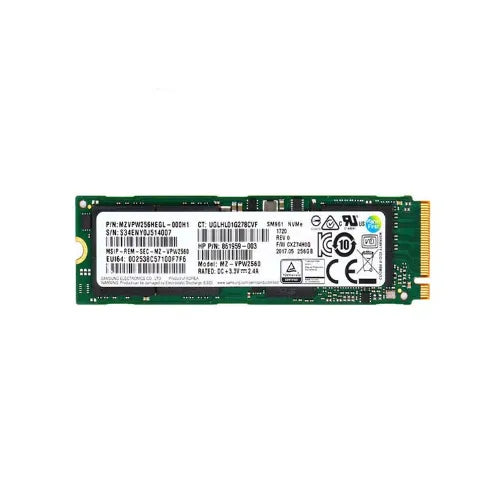 861959-003-GEN-HP 256GB M.2 2280 MLC  PCIe NVMe Solid State Drive