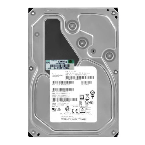 872290-002 HP 6TB 7200RPM SAS 12Gb/s Hot-Pluggable 512e 3.5-Inch Midline Hard Drive for G10 ProLiant Servers