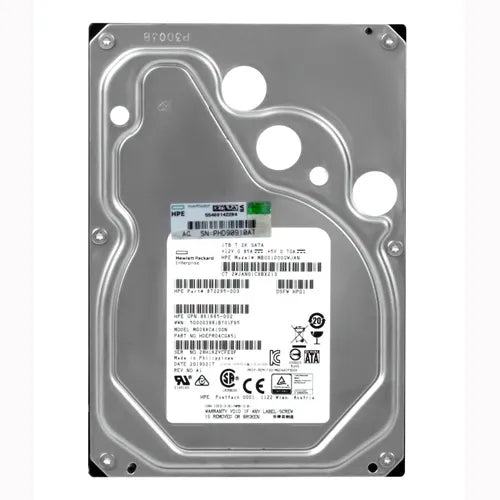 872295-003 HP 1TB 7200RPM SATA 6Gb/s Hot-Swappable 3.5-Inch Midline Hard Drive for ProLiant Servers and Storage Arrays