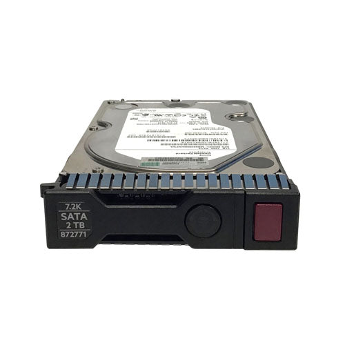 872771-001 HP 2TB 7200RPM SATA 6Gb/s Hot-Pluggable (512n) 3.5-Inch Midline Hard Drive for ProLiant Server & Storage Array