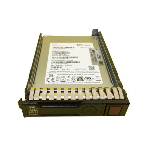 872888-001 HP 240GB SATA 6Gb/s Hot-Pluggable Read Intensive 2.5-Inch Enterprise Solid State Drive for ProLiant Server and Storage Array