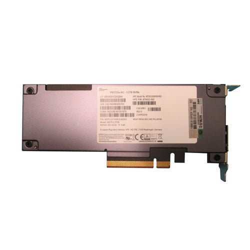 874432-002 HP 3.2TB PCI Express NVMe 3.0 x8 Read Intensive HHHL Add-In Card Solid State Drive
