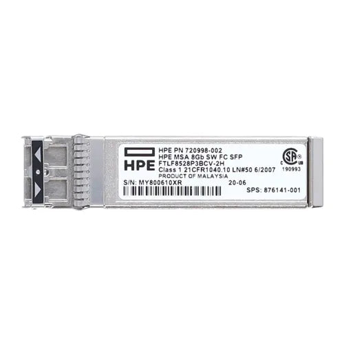 876141-001 HP MSA 8Gb Short Wave Fibre Channel SFP