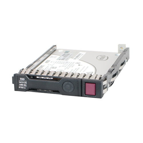 878846-001 HP 480GB Multi-Level Cell SATA 6Gb/s Hot Swappable Read Intensive 2.5-Inch Solid State Drive with Smart Carrier