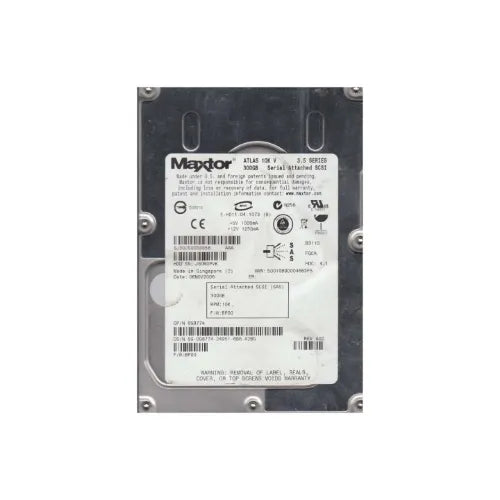 8J300S0088856-DELL - Dell 300GB 10000RPM SAS 3Gb/s 80-Pin 3.5-Inch Hard Drive