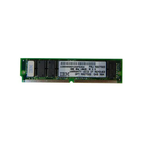 92G7322 - IBM 32MB Kit (2x16MB) 72-Pin SIMM Memory