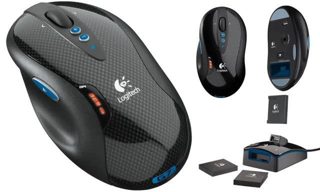 931375-0403 Logitech Cordless G7 USB 2.0 Laser Mouse with Scroll Tilt