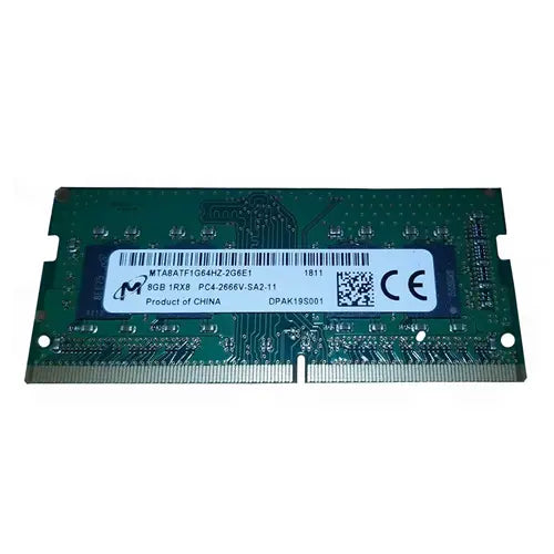937236-855 - HP 8GB DDR4-2666MHz PC4-19200 non-ECC Unbuffered CL17 260-Pin SoDIMM 1.2V Single Rank Memory Module