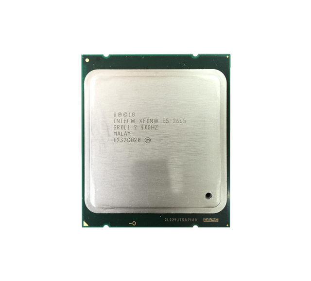 94Y7442 - IBM 2.4GHz 20MB L3 Cache 8GT/s QPI Socket FCLGA-2011 32NM 115W Intel Xeon 8 Core E5-2665 Processor for X3500 M4 Server