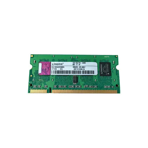 9995293-026.A00LF - Kingston 1GB DDR2-800 MHz PC2-6400 non-ECC Unbuffered CL6 200-Pin SODIMM 1.8V Single Rank Memory Module
