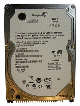 Seagate - 9BHA32-750 - 40GB 5400RPM ATA 100 2.5 8MB Cache Hard Drive"