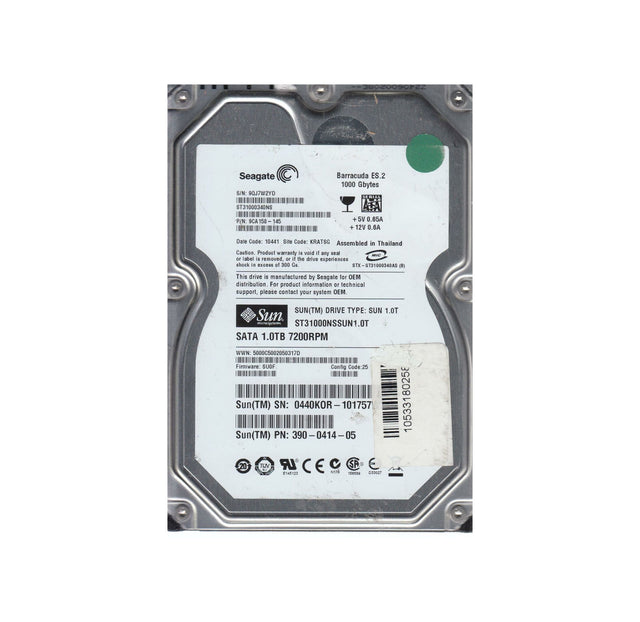 1TB 7200RPM SATA 3Gb/s 32MB Cache 2.5-Inch Hard Drive