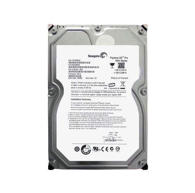 1TB 7200RPM SATA 6Gb/s 64MB Cache 3.5-Inch Hard Drive