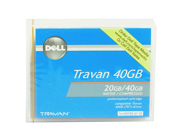 9W088 Dell 20GB/40GB TR-7 Data Cartridge
