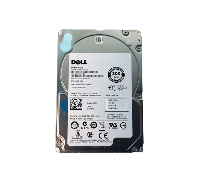 9WE066-150 - Seagate 300GB 10000RPM SAS 6Gb/s 2.5-Inch Hard Drive