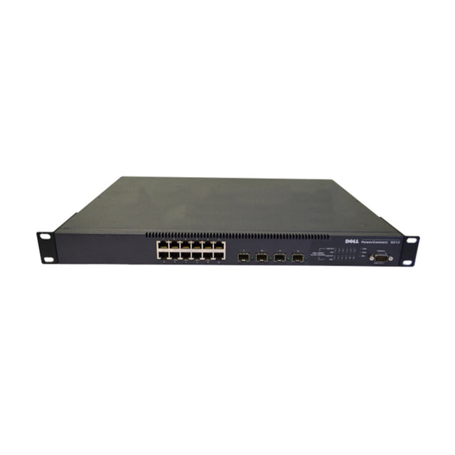 09Y198 - Dell PowerConnect 5212 12 x Port Gigabit Ethernet + 4 x Ports 1000Base-SFP Layer3 Managed 1U Rack-mountable Gigabit Ethernet Managed Switch