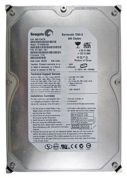 Seagate - 9Y7465-301 - 400GB 7200RPM ATA 100 3.5 16MB Cache Hard Drive"