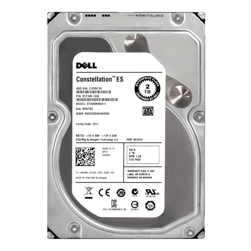 9YZ168-036 Seagate Constellation ES Series 2TB 7200RPM SATA 6Gb/s 64MB Cache (512) 3.5-Inch Hard Drive