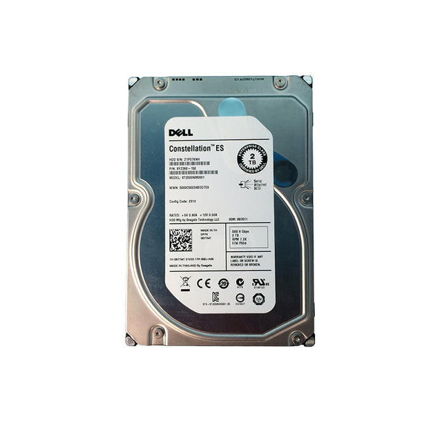 9YZ268-150 - Seagate 2TB 7200RPM SAS 6Gb/s 3.5-Inch Hard Drive
