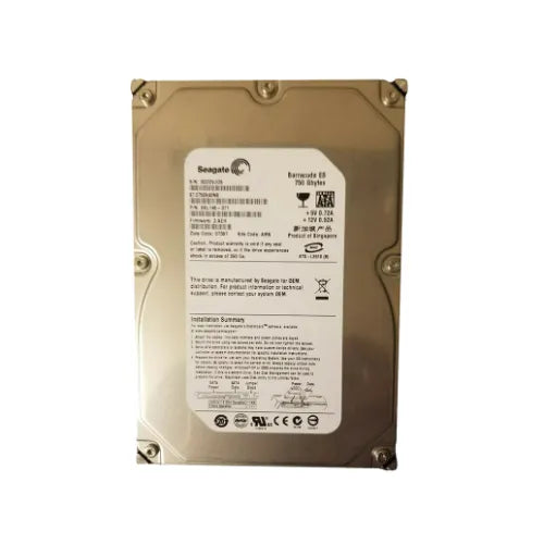 9BL148-371-DELL-EQ - Dell BarraCuda ES Series 750GB 7200RPM SATA 3Gb/s 16MB Cache 3.5-Inch Hard Drive