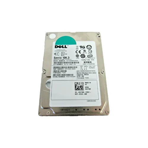 9FK066-050-DELL - Dell 300GB 10000RPM SAS 6Gb/s 16MB Cache 2.5-Inch Hard Drive