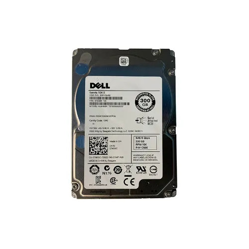 9TE066-150-DEL - Dell 300GB 10000RPM SAS 6Gb/s 2.5-Inch Hard Drive