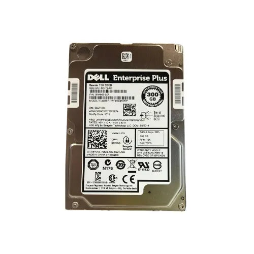 9XM066-257-DELL - Dell Savvio 15K.3 Series 300GB 15000RPM SAS 6Gb/s 64MB Cache (SED) 2.5-Inch Hard Drive
