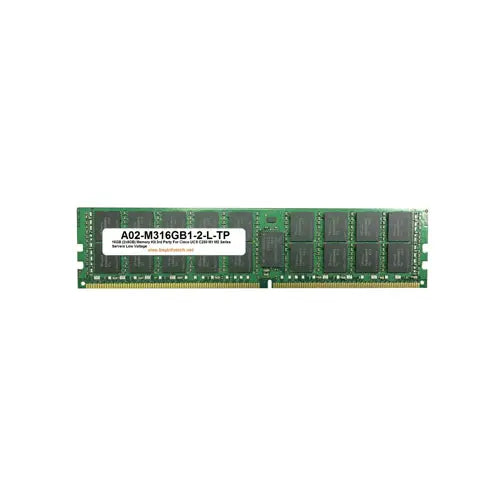 A02-M316GB1-2-L - Cisco 16GB Kit (2 X 8GB) DDR3-1333MHz PC3-10600 ECC Registered CL9 240-Pin DIMM 1.35V Low Voltage Dual Rank Memory