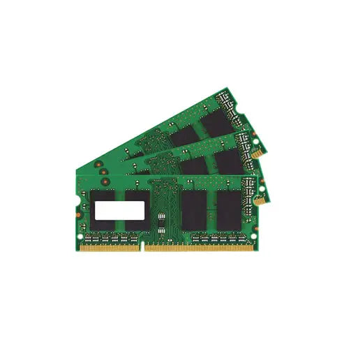 A1J67AV - HP 6GB Kit (3 X 2GB) PC3-10600 DDR3-1333MHz non-ECC Unbuffered CL9 SoDIMM Single-Rank Memory