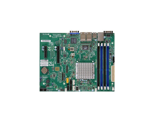 SuperMicro Intel Atom C2558 DDR3 SATA3 V&4GBe Micro-ATX Motherboard & CPU Combo