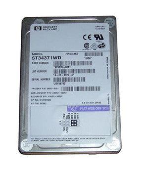 HP - A3353-60002-3 - 4GB 7200RPM Fast Wide SCSI 3.5 1MB Cache Hard Drive"