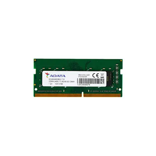 AD4S240038G17-S - ADATA Premier 8GB PC4-19200 DDR4-2400MHz Non-ECC Unbuffered CL17 260-Pin SoDIMM 1.2 V Dual Rank Memory Module