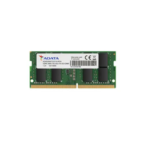 AD4S26664G19-D - ADATA 4GB PC4-21300 DDR4-2666MHz Non-ECC Unbuffered CL19 260-Pin SoDIMM 1.2 V Memory Module
