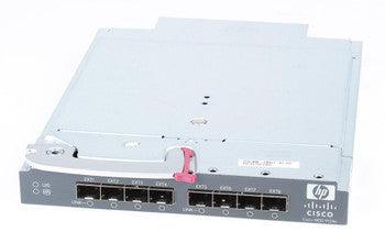 HP - AG641A-2SW - MDS 9124e Fabric Switch 12-Ports 4Gb Fibre Channel + 2 x SFP (empty) Rackmountable