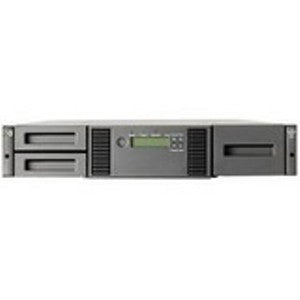 AK378A - HP 1 Drive 24 Slot Tape Library 19.2TB Native 38.4TB Compressed Serial Attached SCSI StorageWorks MSL2024