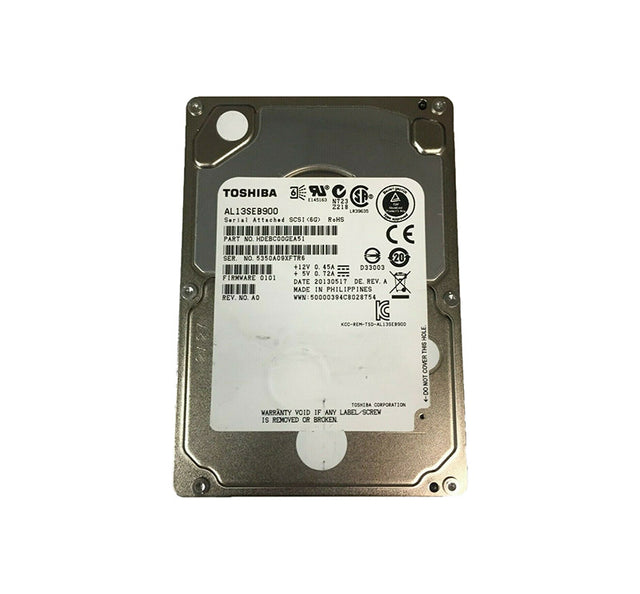 AL13SEB900 - Toshiba 900GB 10000RPM SAS 6Gb/s 2.5-Inch Hard Drive