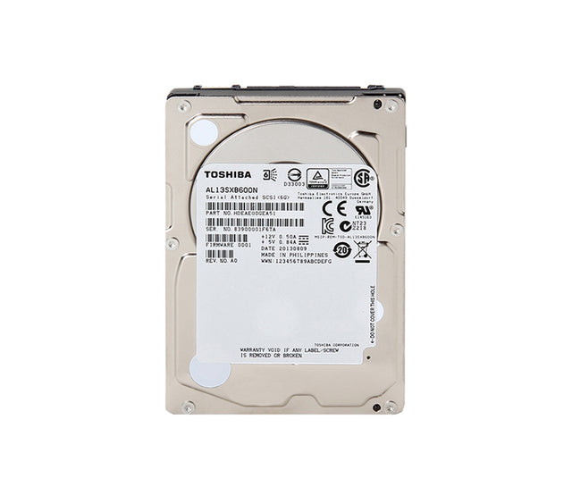 AL13SXB600N - Toshiba 600Gb 15000RPM SAS 6Gb/s 2.5-Inch Hard Drive