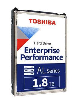 Toshiba - AL14SEB18EQ-RF - Enterprise Performance 1.8TB 10000RPM SAS 12Gbps 128MB Cache (512e) 2.5-inch Internal Hard Drive