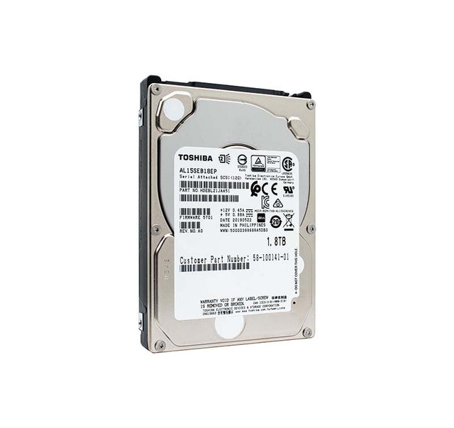 1.8TB 10000RPM SAS 12Gb/s 128MB Cache 4Kn / SIE Hot-Swappable SFF 2.5-inch Hard Drive For Unity Dae