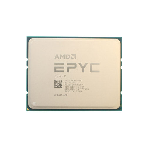 338-BVXL Dell 3.1GHz Socket SP3 32 MB L3 Cache AMD EPYC 7232P 8-Core Processor