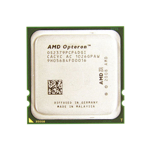 G566P Dell 2.4GHz 2000MHz HTL 6MB L3 Cache Socket F 1207 AMD Opteron 2379 HE Quad-Core Processor