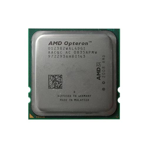 X119J Dell 2.6GHz 1000MHz HTL 6MB L3 Cache Socket Fr2 1207 AMD Opteron 2382 Quad-Core Processor