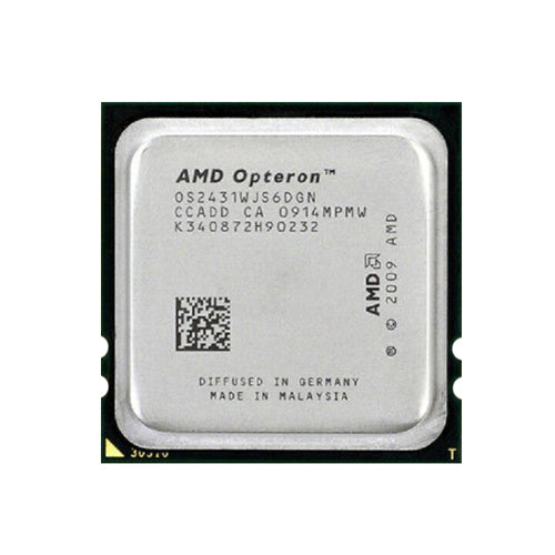 F403T Dell 2.40GHz 2400MHz FSB 6MB L3 Cache Socket F AMD Opteron 2431 6-Core Processor
