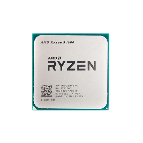 YD1600BBM6IAE AMD Ryzen 5 1600 6-Core 3.2GHz 16MB L3 Cache Socket AM4 Processor